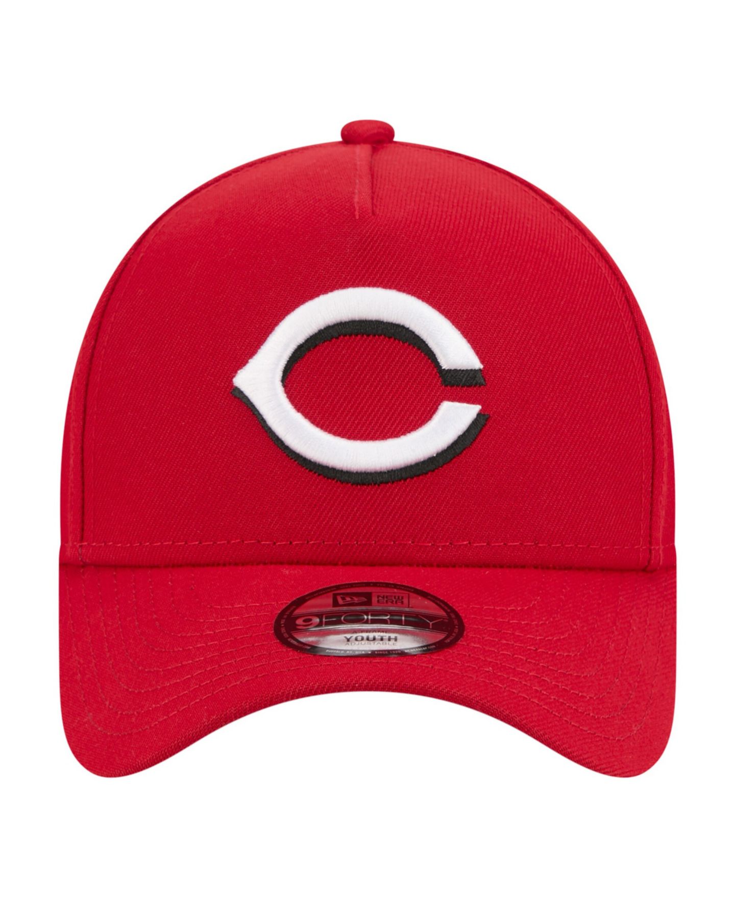Детская кепка New Era Red Cincinnati Reds 9FORTY A-Frame Adjustable Hat — фото 1