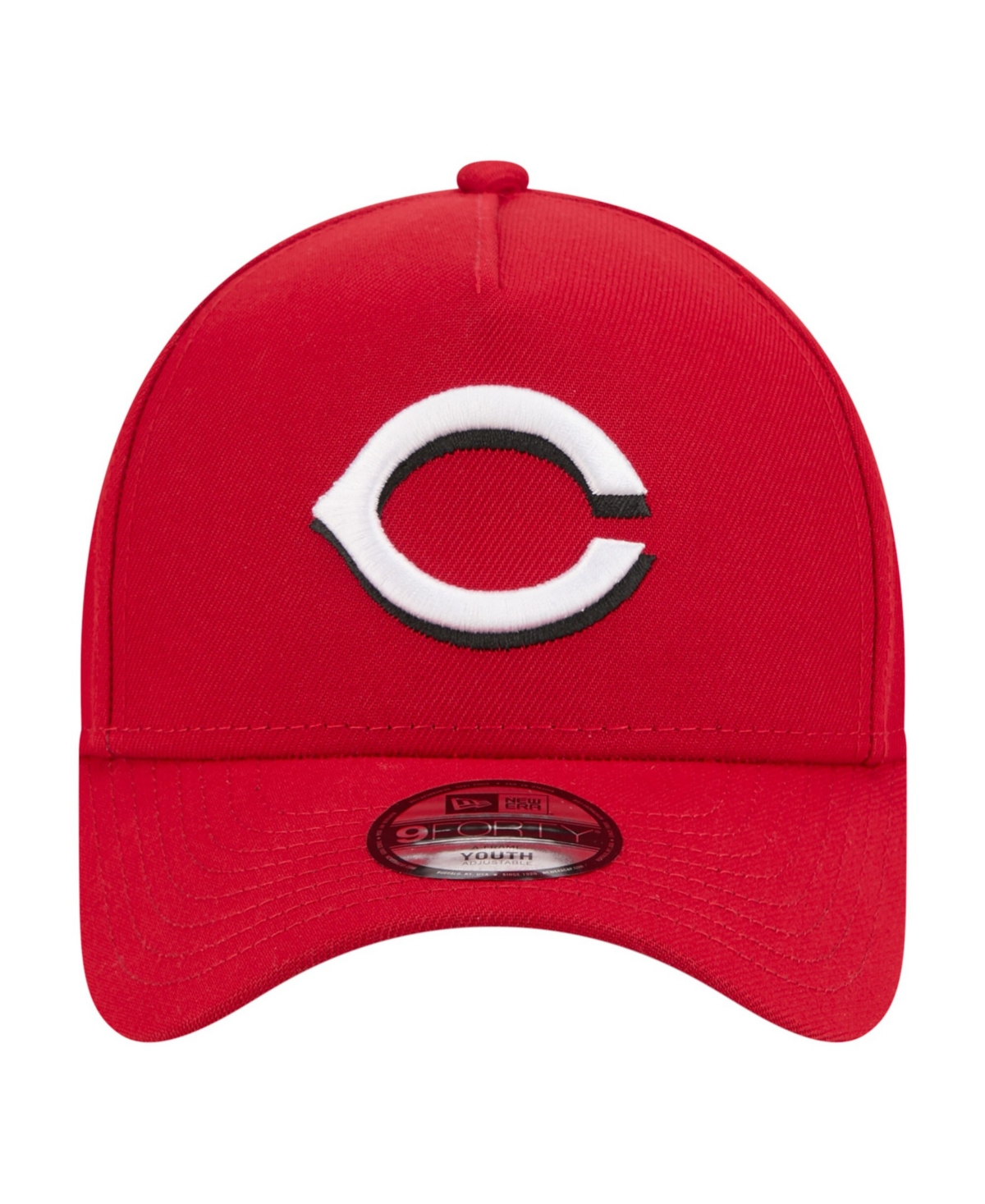 New Era Big Boys and Girls Red Cincinnati Reds 9FORTY A-Frame Adjustable Hat - Red