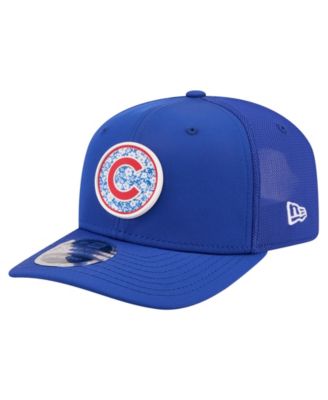 Men's Royal Chicago Cubs Floral Patch 9SEVENTY Adjustable Hat
