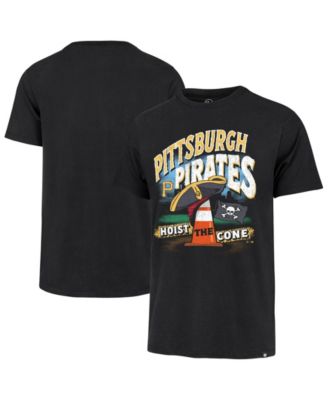 Men's Black Pittsburgh Pirates Hoist the Cone Regional Franklin T-Shirt