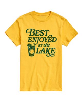 Men's Instant Message Best Enjoyed At The Lake Graphic T-Shirt