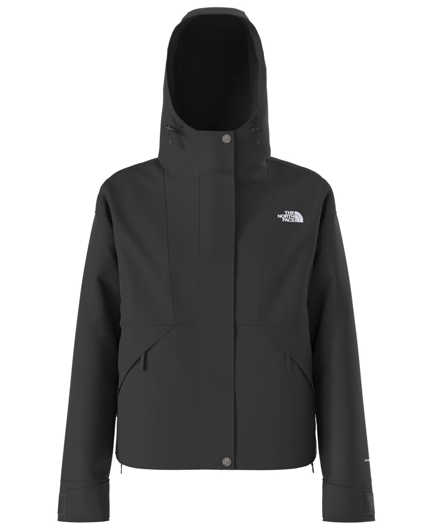 Женская куртка The North Face Reign On 2 Waterproof Rain Jacket, цвет: Чёрный / Сливовый — фото 6