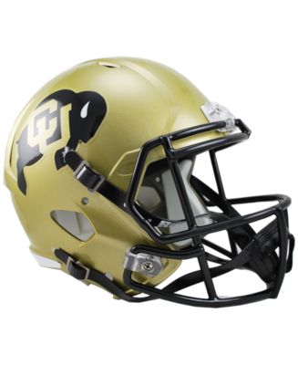 Colorado Buffaloes Riddell Helmet Matte White Authentic