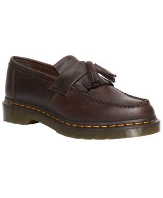 Men's Adrian Yellow Stitch Tassel Loafers