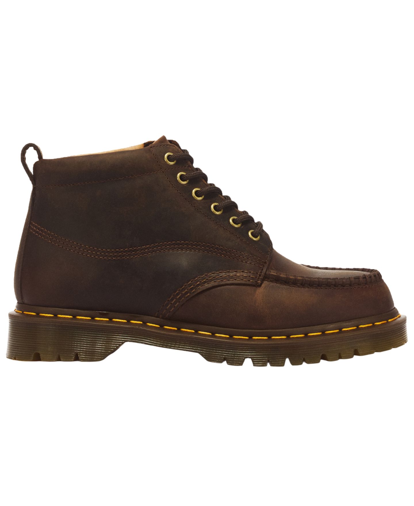 Мужские ботинки Dr. Martens Lowell 6-Eye Chukka, цвет: Коричневый — фото 2