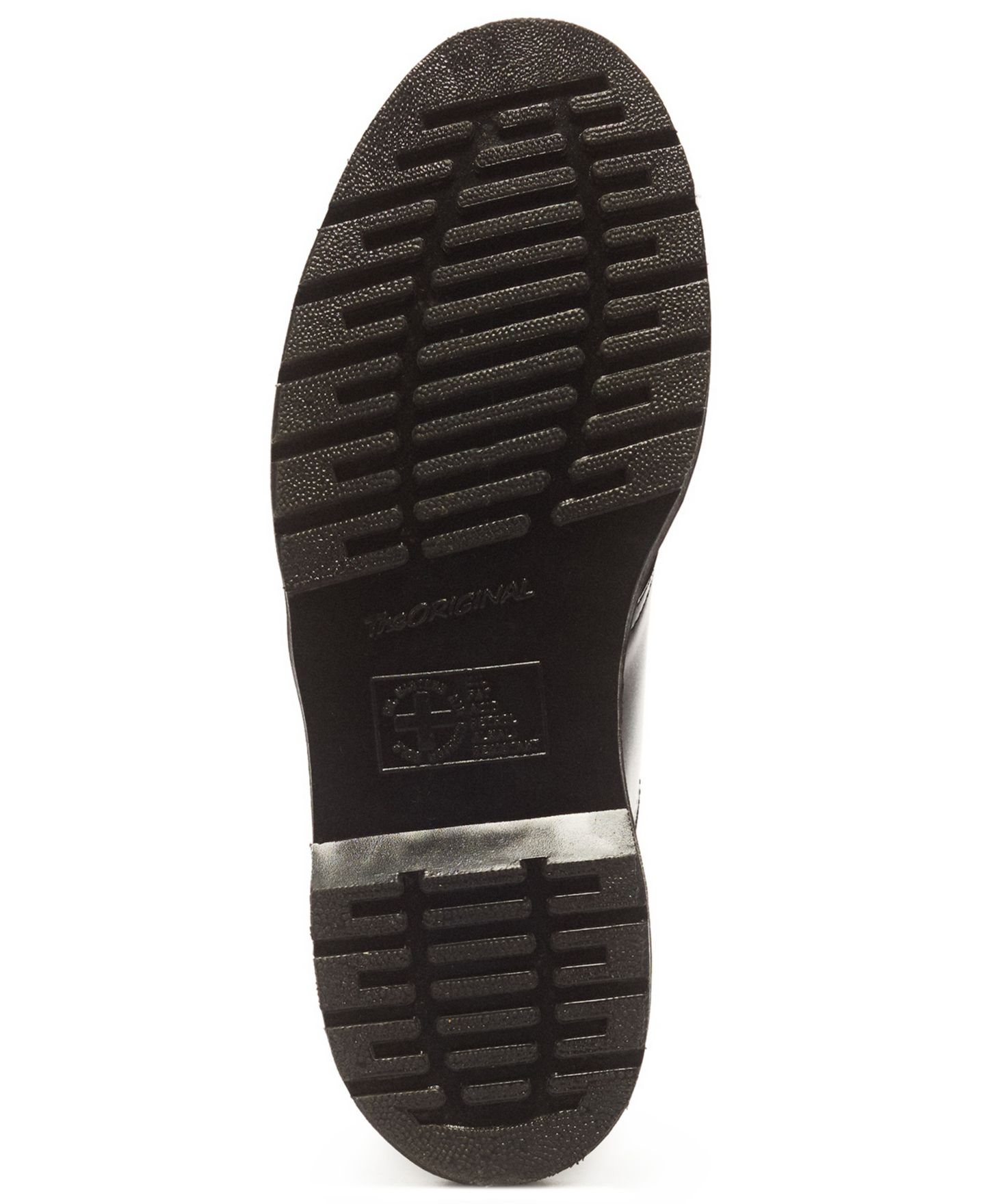 Мужские туфли Dr. Martens 1461 Mono 3-Eye Leather, цвет: Чёрный — фото 3