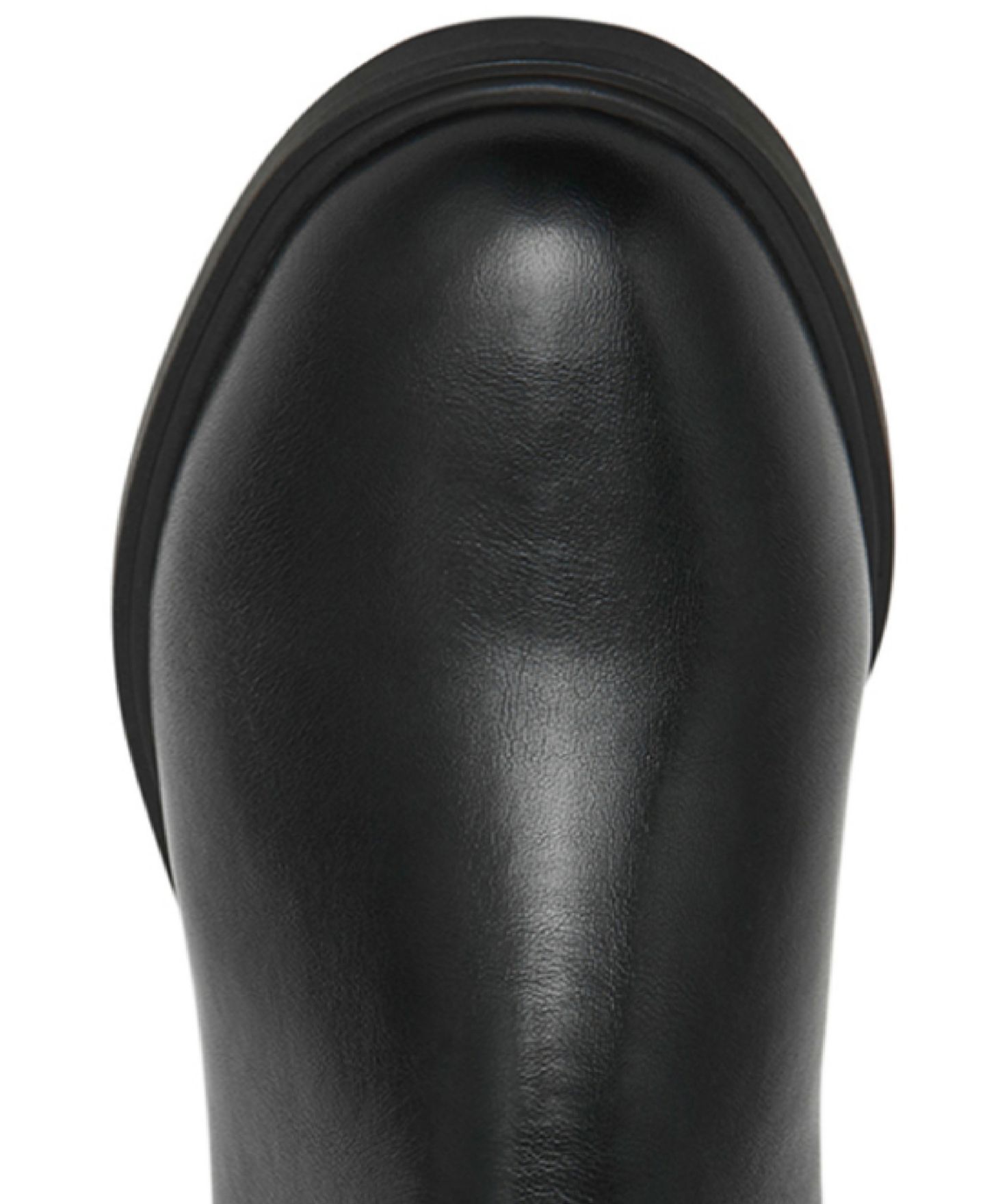 Женские ботинки Anne Klein Solana Zipper Tall, цвет: Чёрный гладкий — фото 5