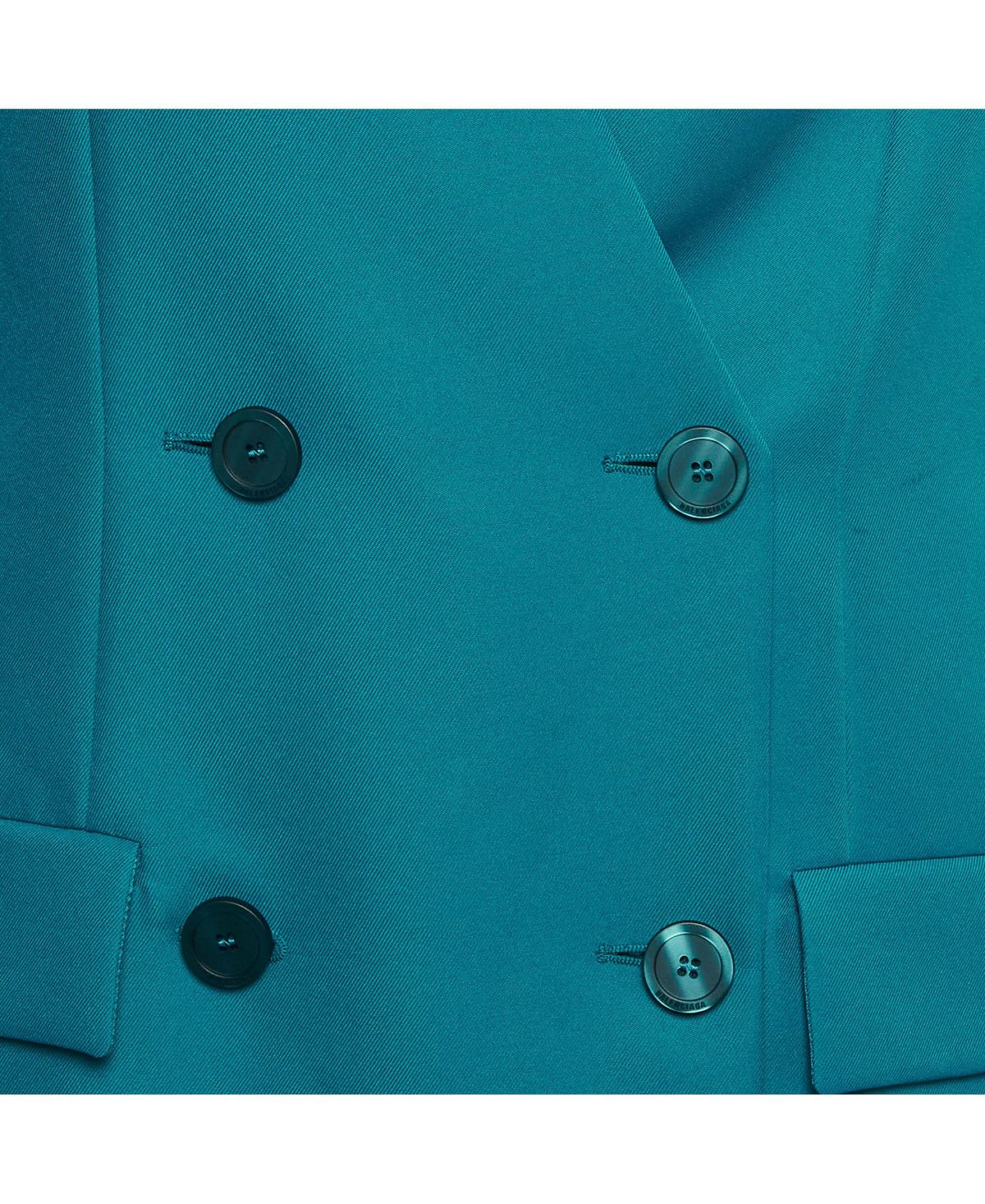Pre-Owned Balenciaga Women's Gabardine Long Sleeve Blazer Dress view 3 — MAYCSS fashion products