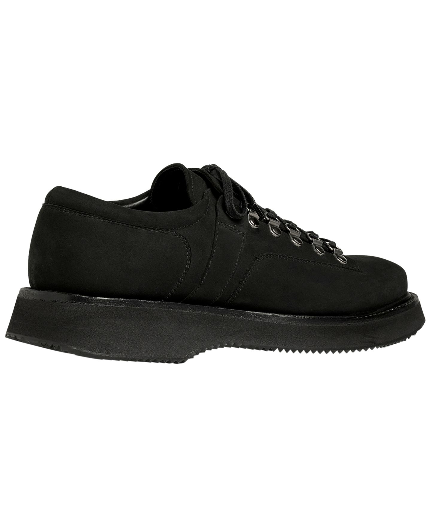 Мужские ботинки Anthony Veer Cortina Nubuck Leather Hiker Low, цвет: Карбоновый чёрный нубуковый кожаный — фото 5