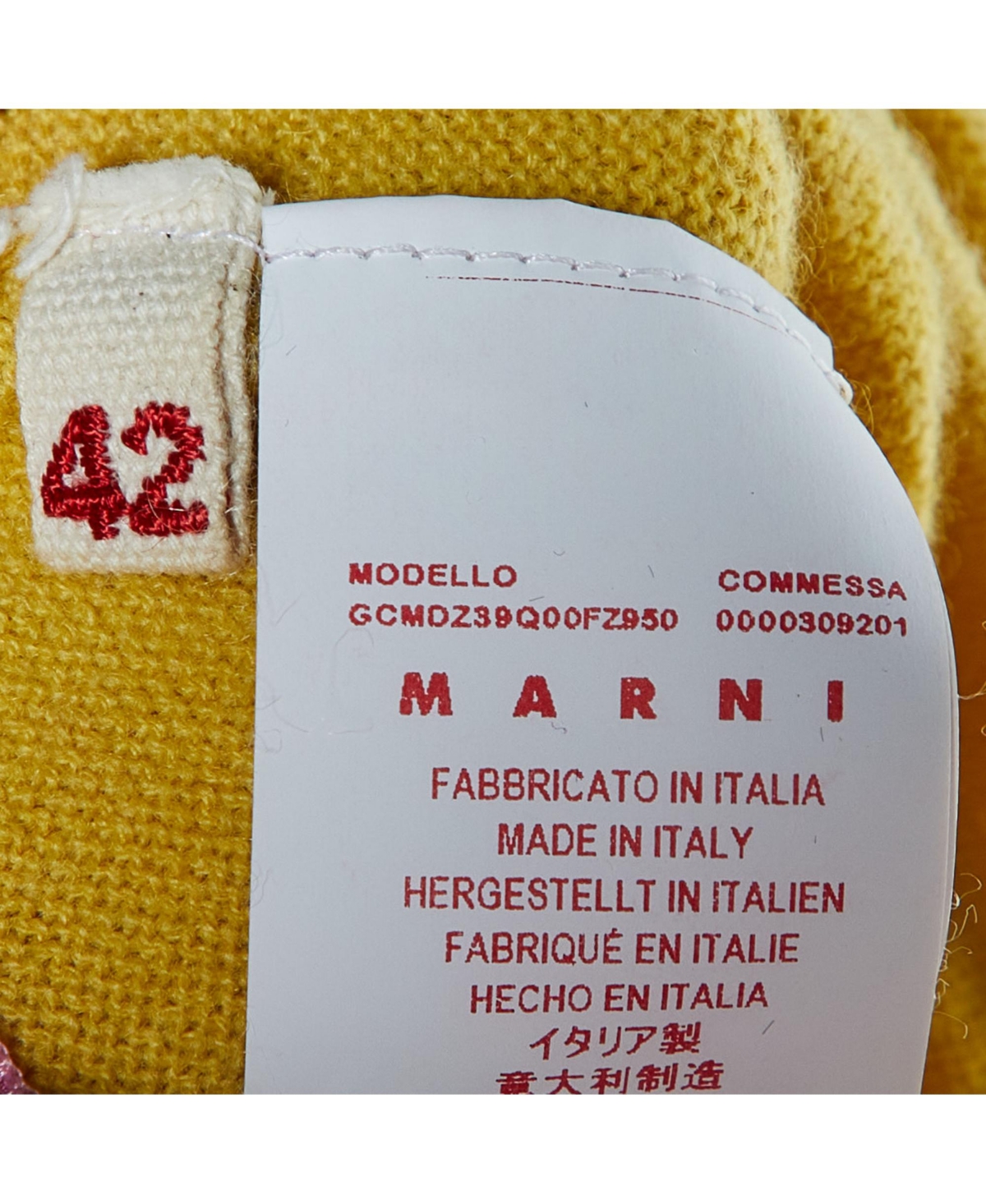 Pre-Owned Marni Women's Knit and Cotton Layered Sweater