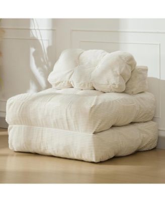 Folding Sofa Bed 2-Pack,Single Convertible Sleeper Chair with PillowandErgonomic Back Support, Portable Foldable Mattress