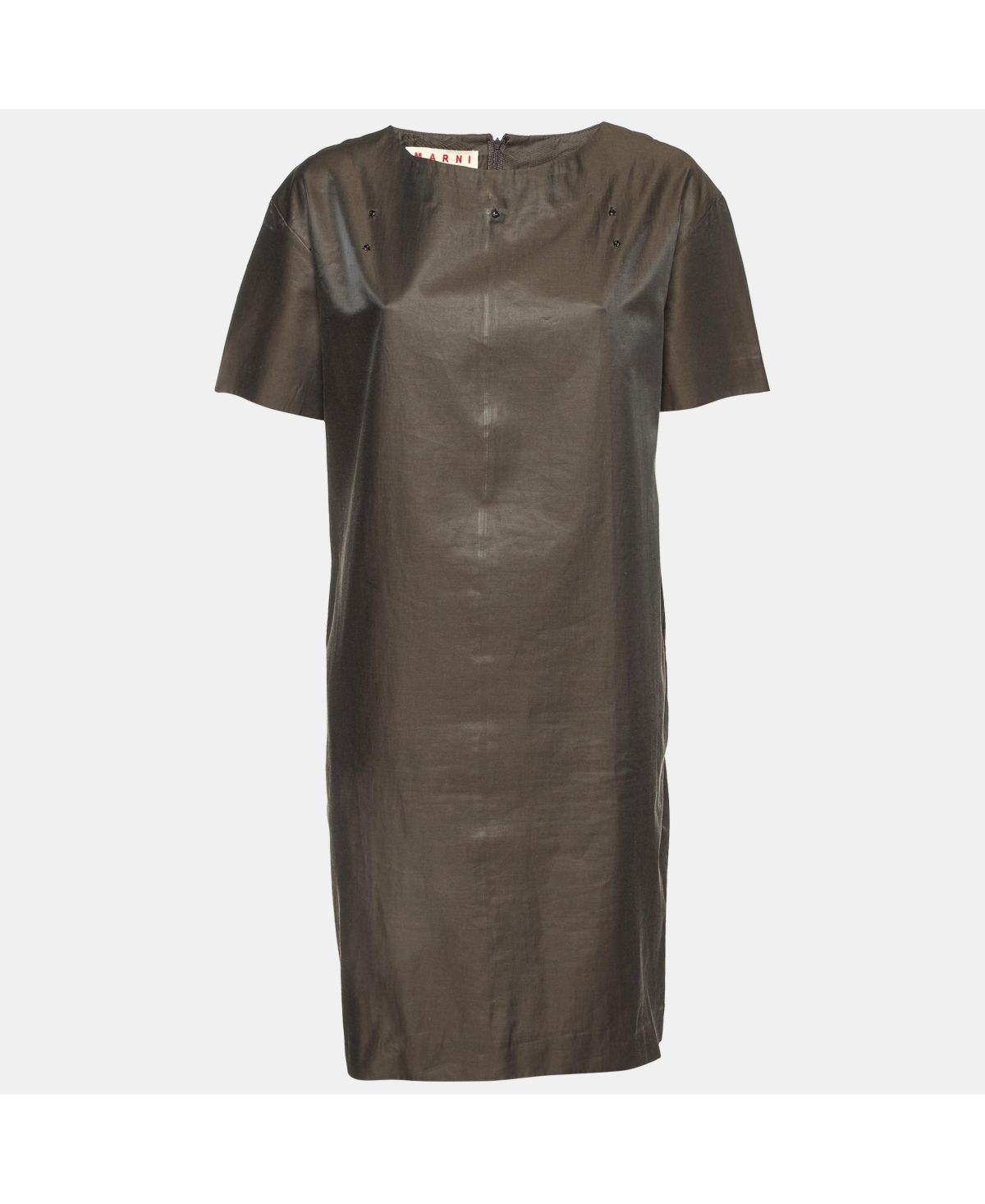 Pre-Owned Marni Women's Cotton Blend Shift Dress