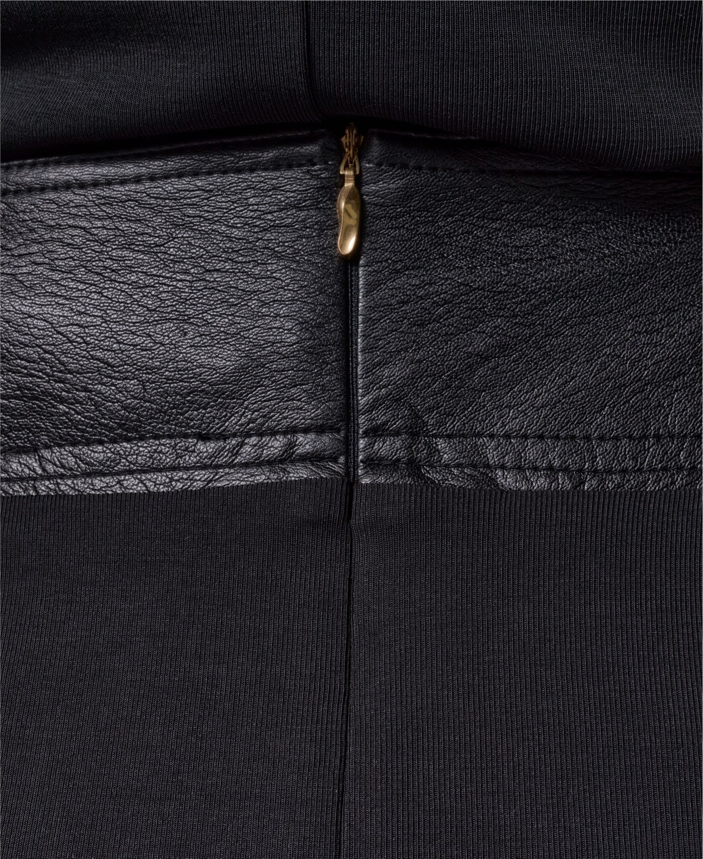 Женская юбка Donna Karan New York Jersey Twist Wrap, цвет: Чёрный — фото 12