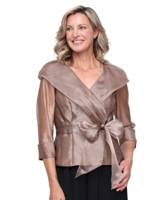 Women's Organza 3/4-Sleeve Blouse