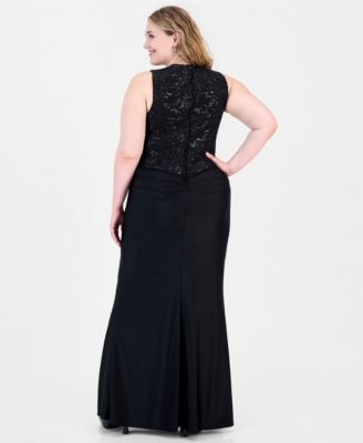 Black Plus Size Formal & Tie Dresses
