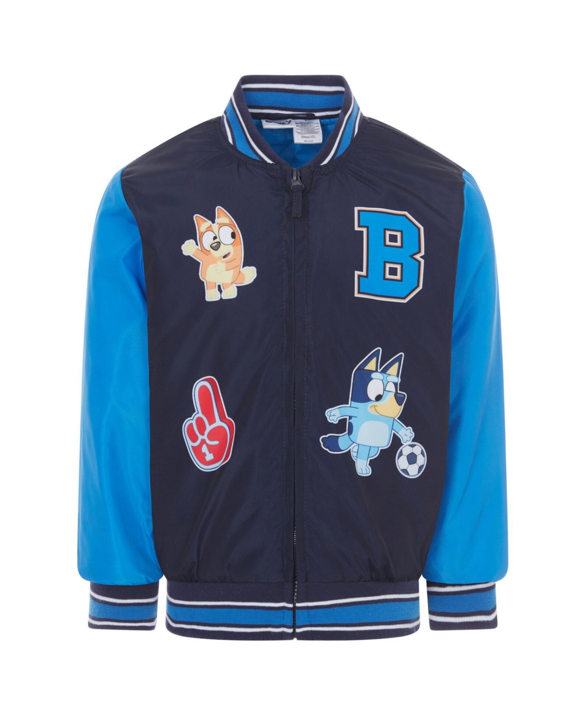 Bluey Toddler Boys' (2T-5T) Varsity Bomber Jacket