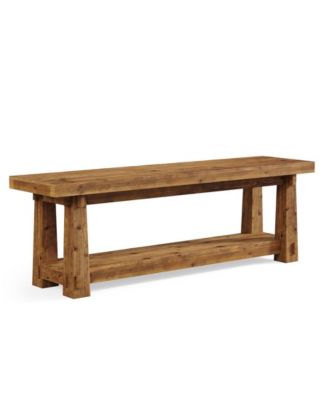 Entryway Bench with Shoe Storage for Hallway or Foyer