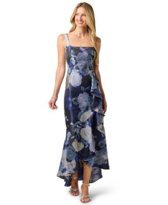 Women's Metallic Jacquard Sleeveless Dress