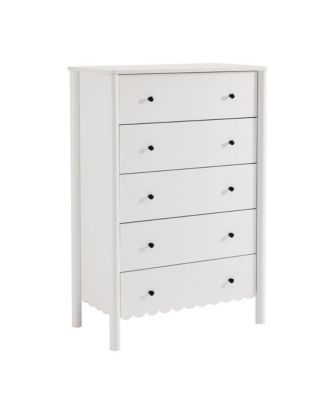 Emmeline Scalloped 5-Drawer Chest