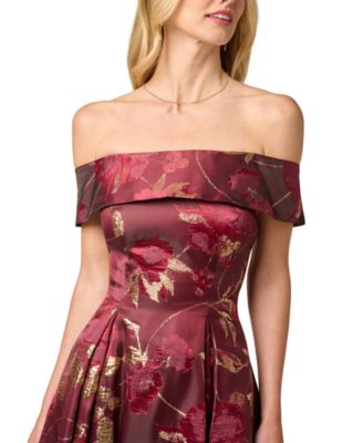 Burgundy Cocktail Dress