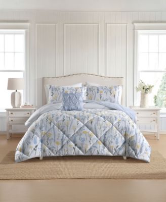 Wildflower Floral 3-Piece Comforter Set, Twin