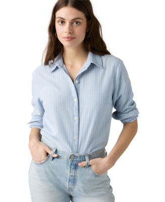 Women's Carlile Classic Poplin Long-Sleeve Shirt