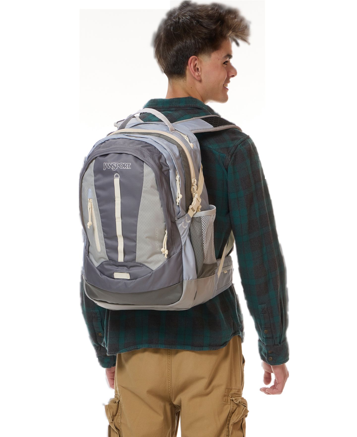 Рюкзак JanSport Odyssey 20", цвет: Серый — фото 8