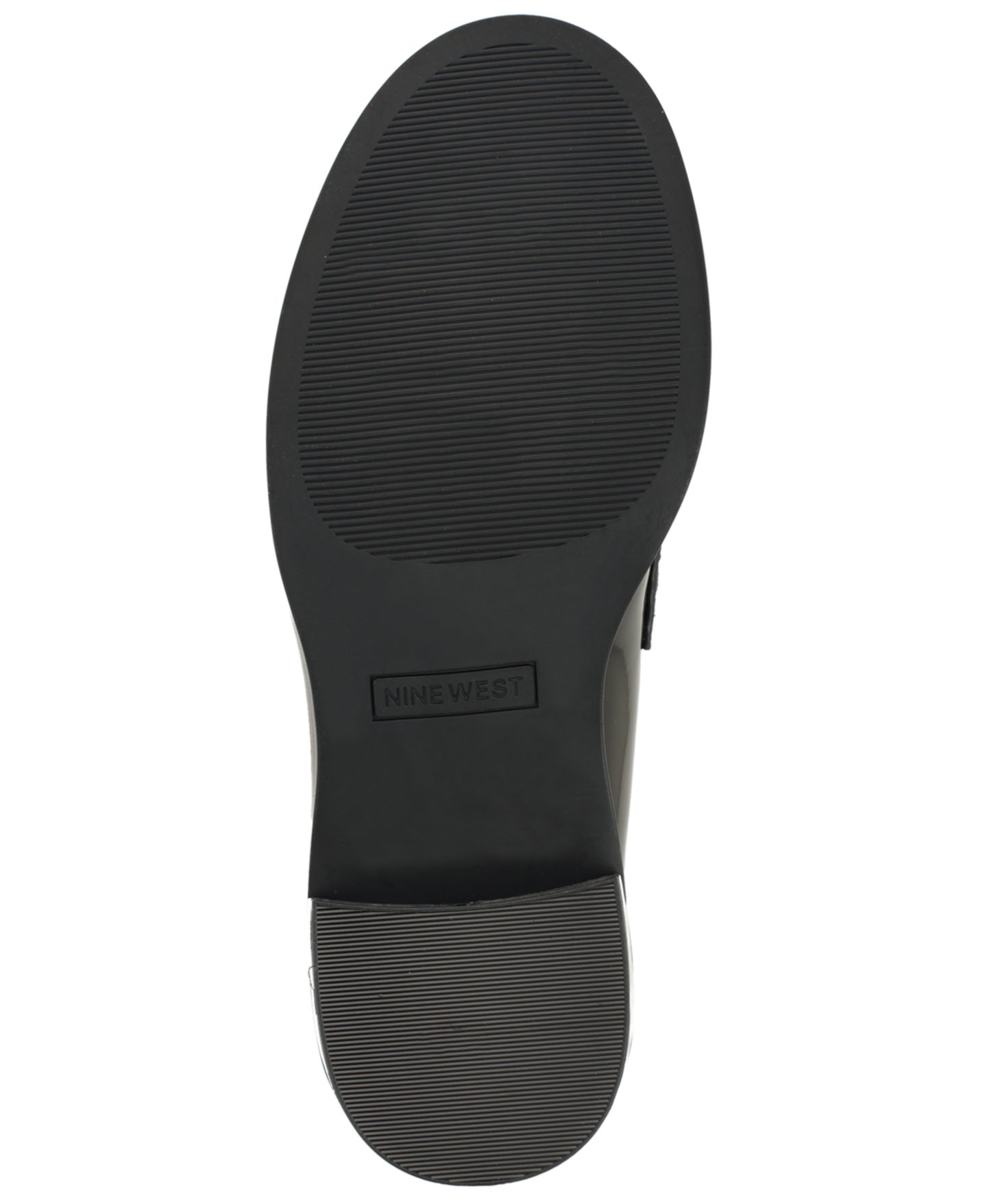 Женские туфли Nine West Vandel Block Heel Penny, цвет: Чёрный лаковый — фото 5