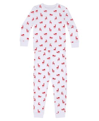 Kids Cotton Jersey Two Piece Long Sleeve Pajama Set
