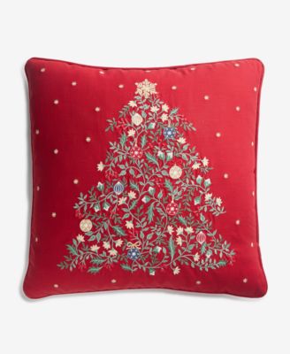 Jolly Christmas Tree Decorative Pillow, 20" x 20"