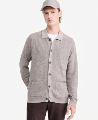 Men's Pretwist Button-Down Raglan Cardigan, Macy's Exclusive