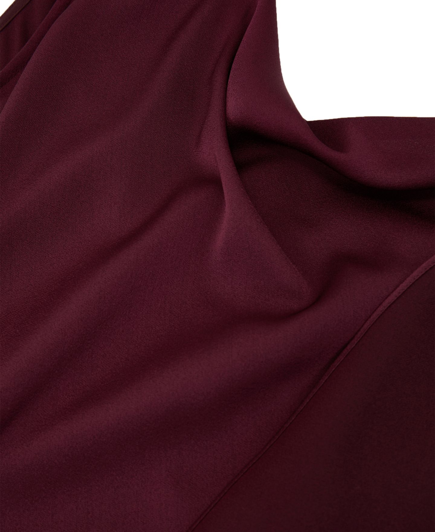 Женское платье REISS Winnie Asymmetric Maxi, цвет: Ягодный красный — фото 4