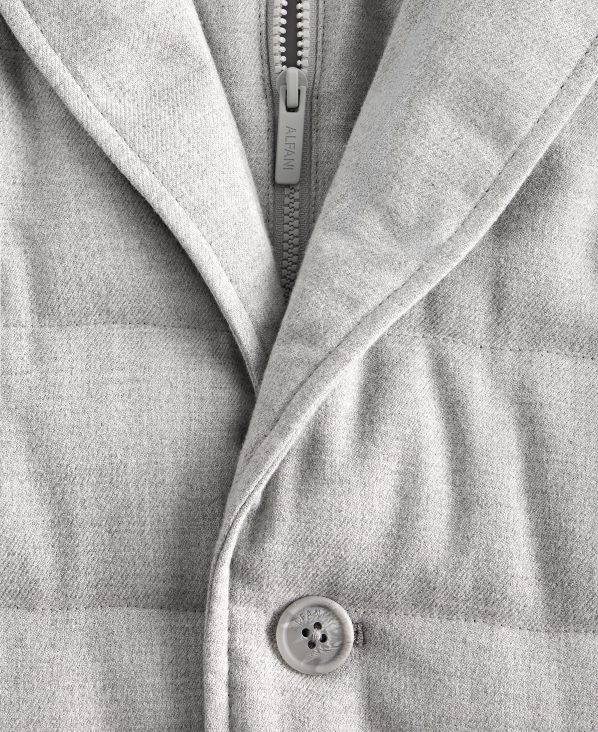 Alfani Men's Tech Stretch Single-Breasted Quilted Blazer, Macy's Exclusive
