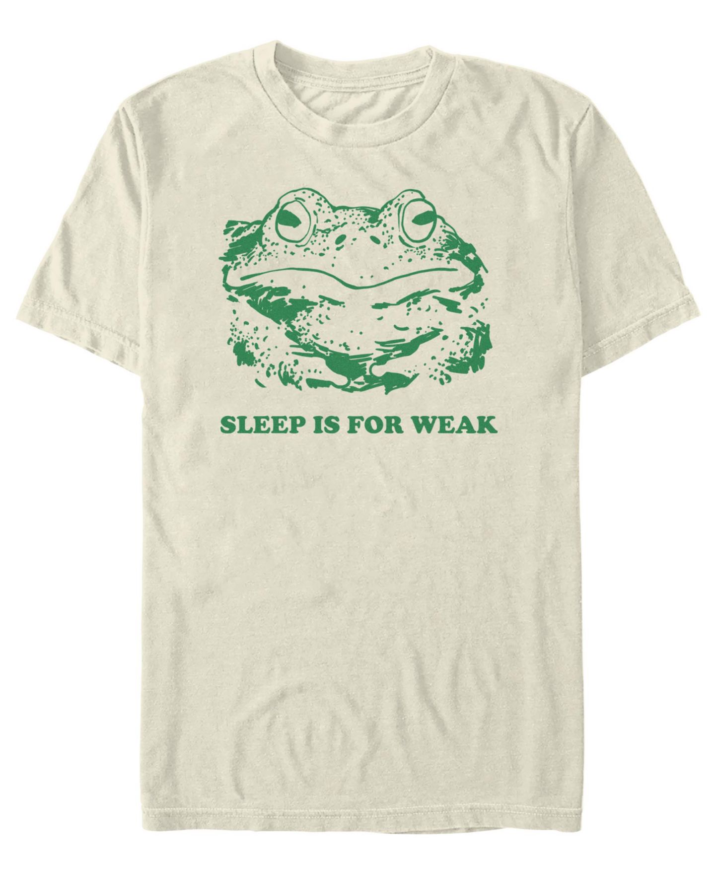 Мужская футболка Fifth Sun Threadless Tier 2 Sleep Is For Weak, цвет: Слоновая кость — фото 1