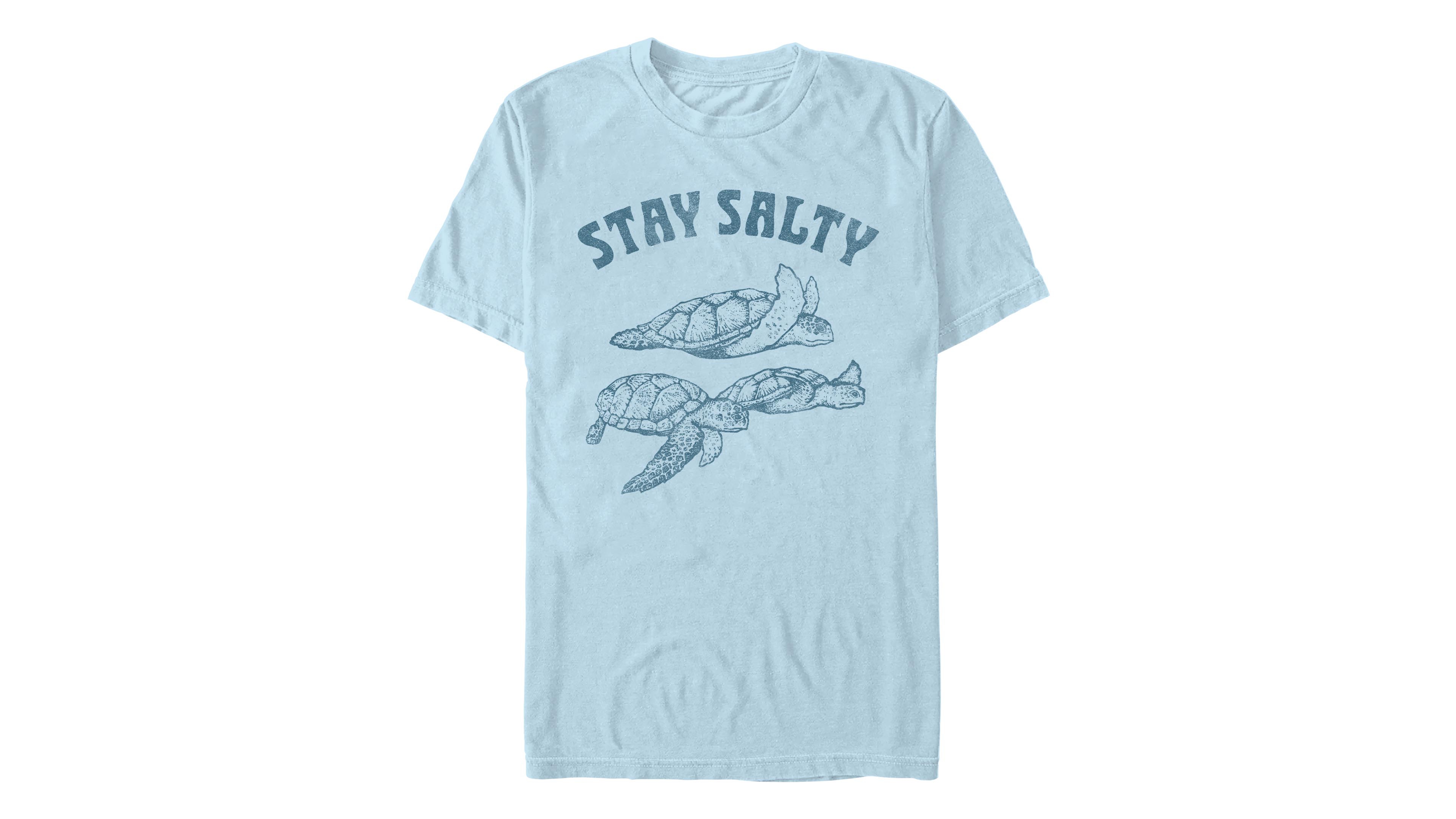 Fifth Sun Men's Generic Stay Salty Turtles T-Shirt