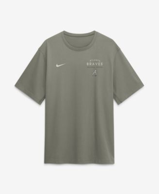 Men's Olive Atlanta Braves Statement Dri-FIT Primary T-Shirt