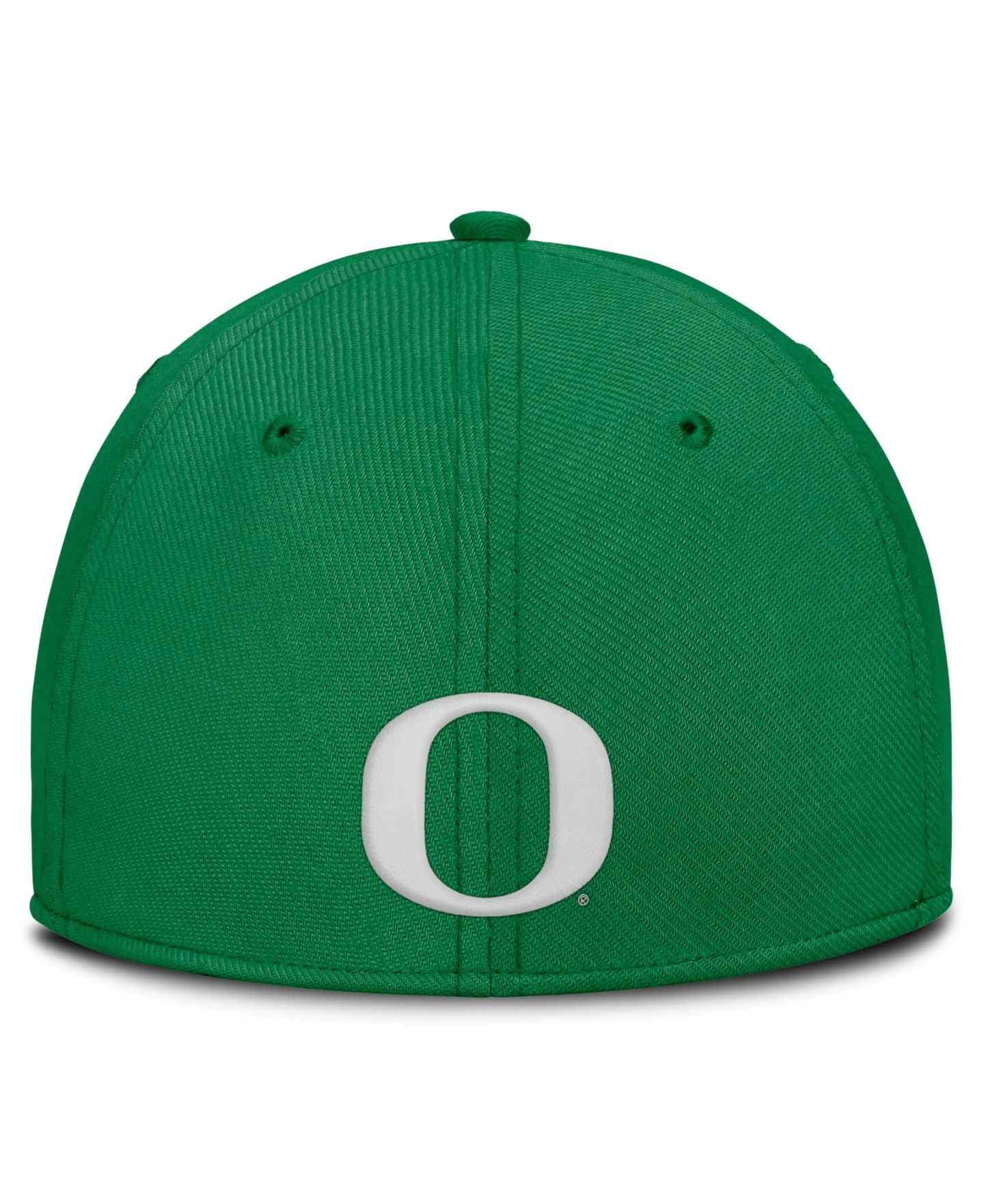 Мужская кепка Nike Green Oregon Ducks Rise On-Field Swoosh Flex Dri-FIT Flex Hat — фото 4
