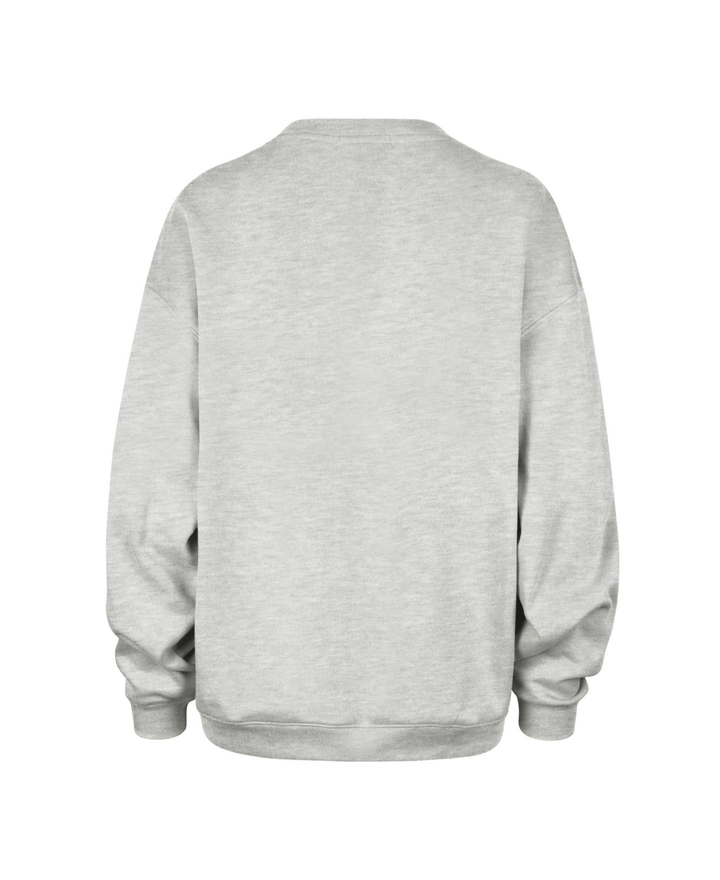 Женский свитшот '47 Brand Gray New York Knicks Oversized Arched Icon — фото 3