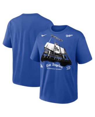 Men's Royal Los Angeles Dodgers 9x Champions of the World Local Max90 T-Shirt