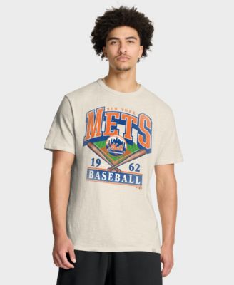 Men's Tan New York Mets Stadium Slub T-Shirt