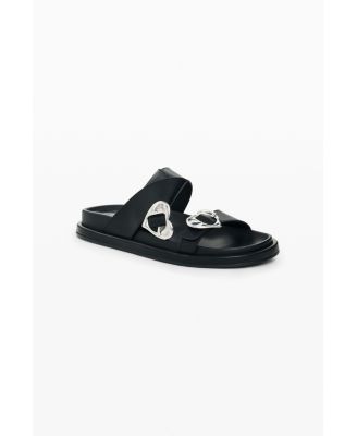Women's Sandalia plataforma corazon