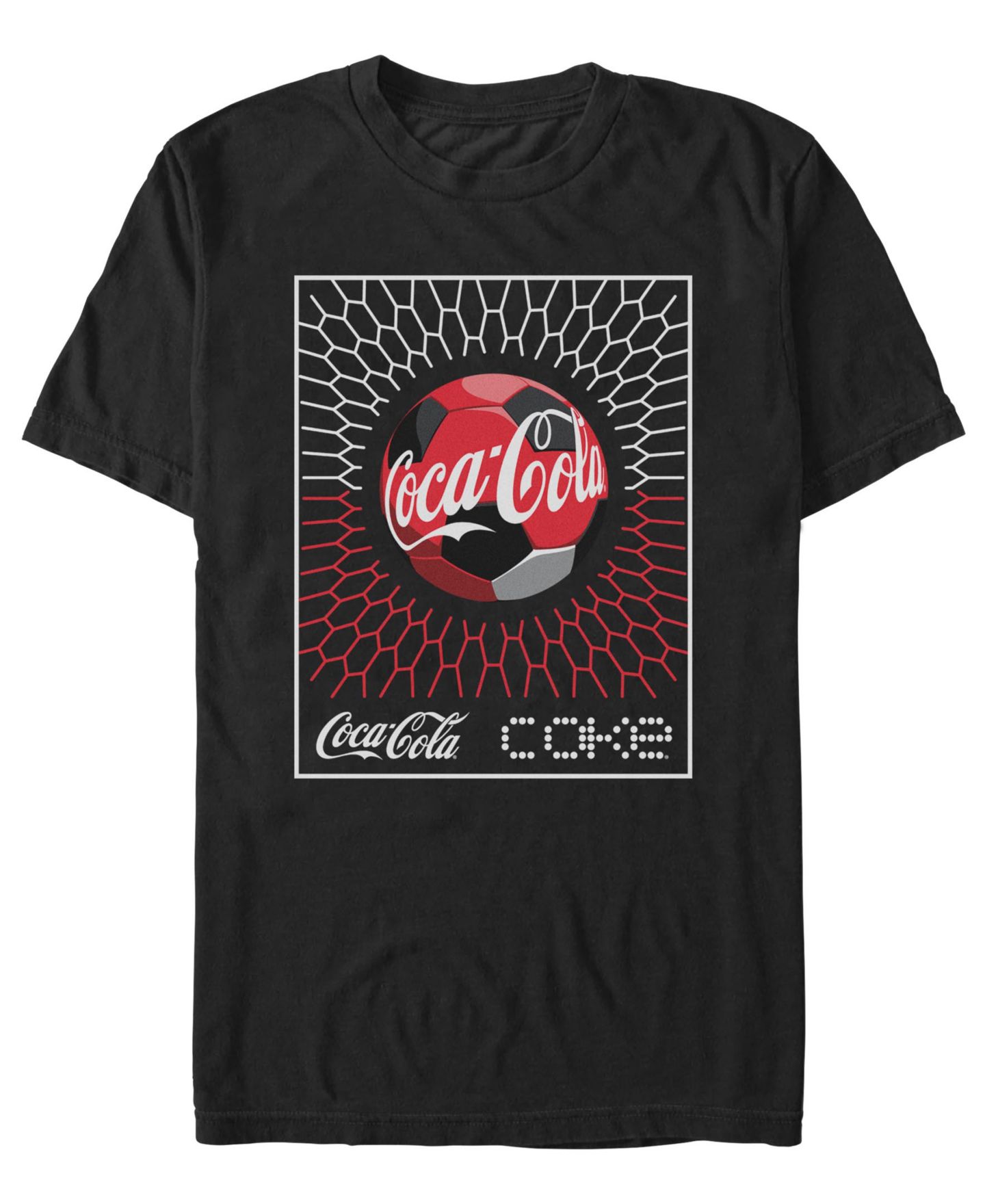 Мужская футболка Fifth Sun Cocacola Coke Graphic, цвет: Чёрный — фото 1
