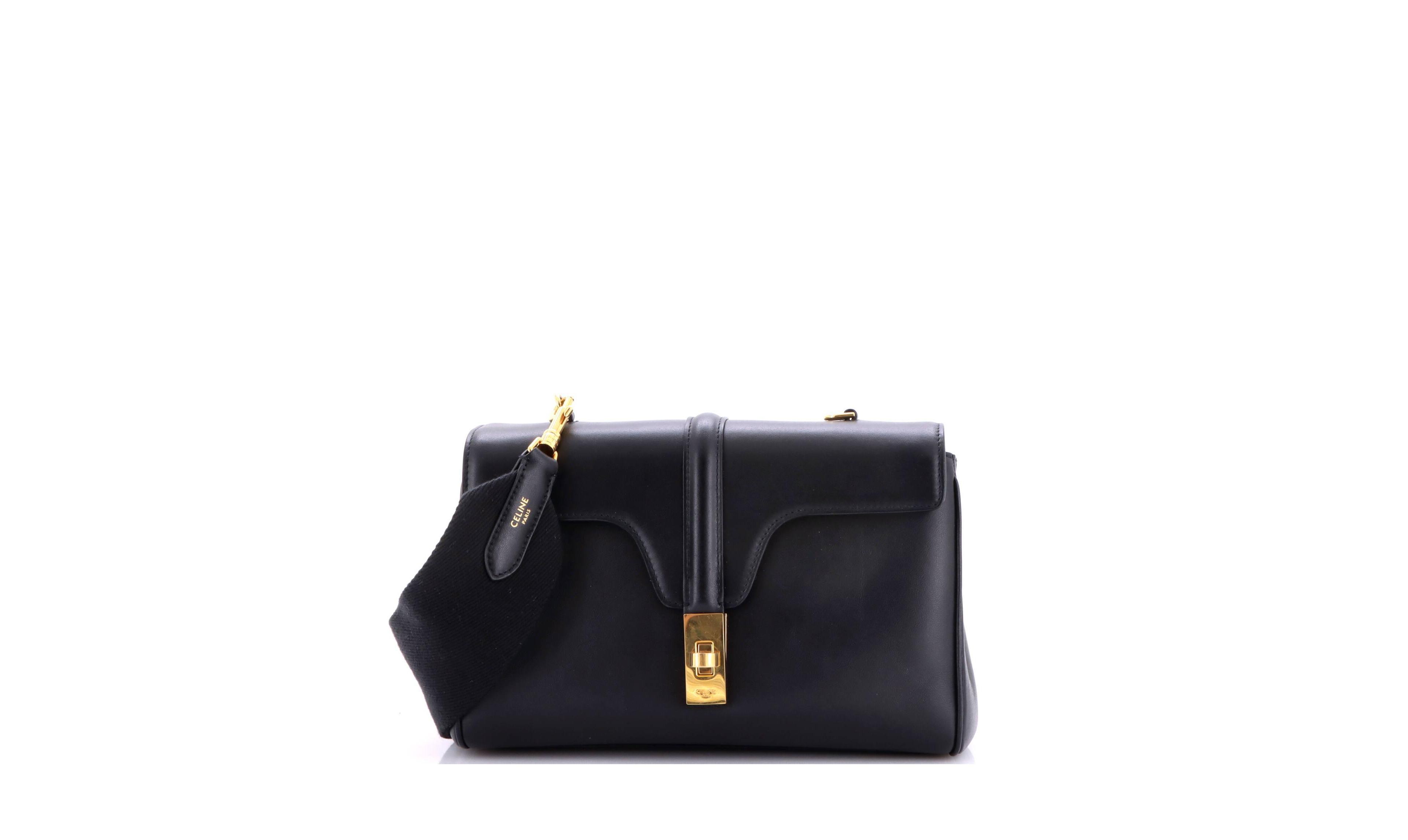Pre-Owned Celine Teen Soft 16 Bag Smooth Calfskin