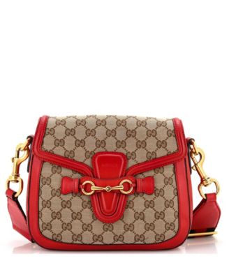Medium Lady Web Shoulder Bag GG Canvas