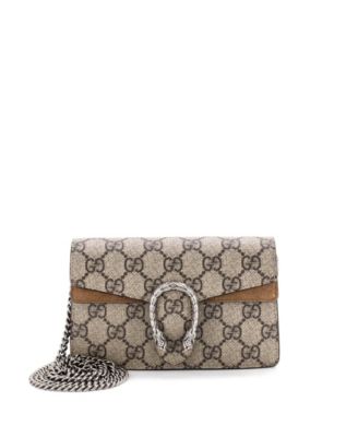 Super Mini Dionysus Bag GG Coated Canvas