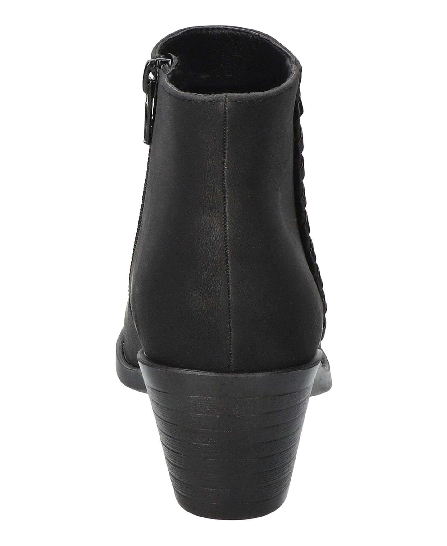 Женские ботинки Easy Street Belmont Ankle Block Heel Booties, цвет: Чёрный матовый — фото 3