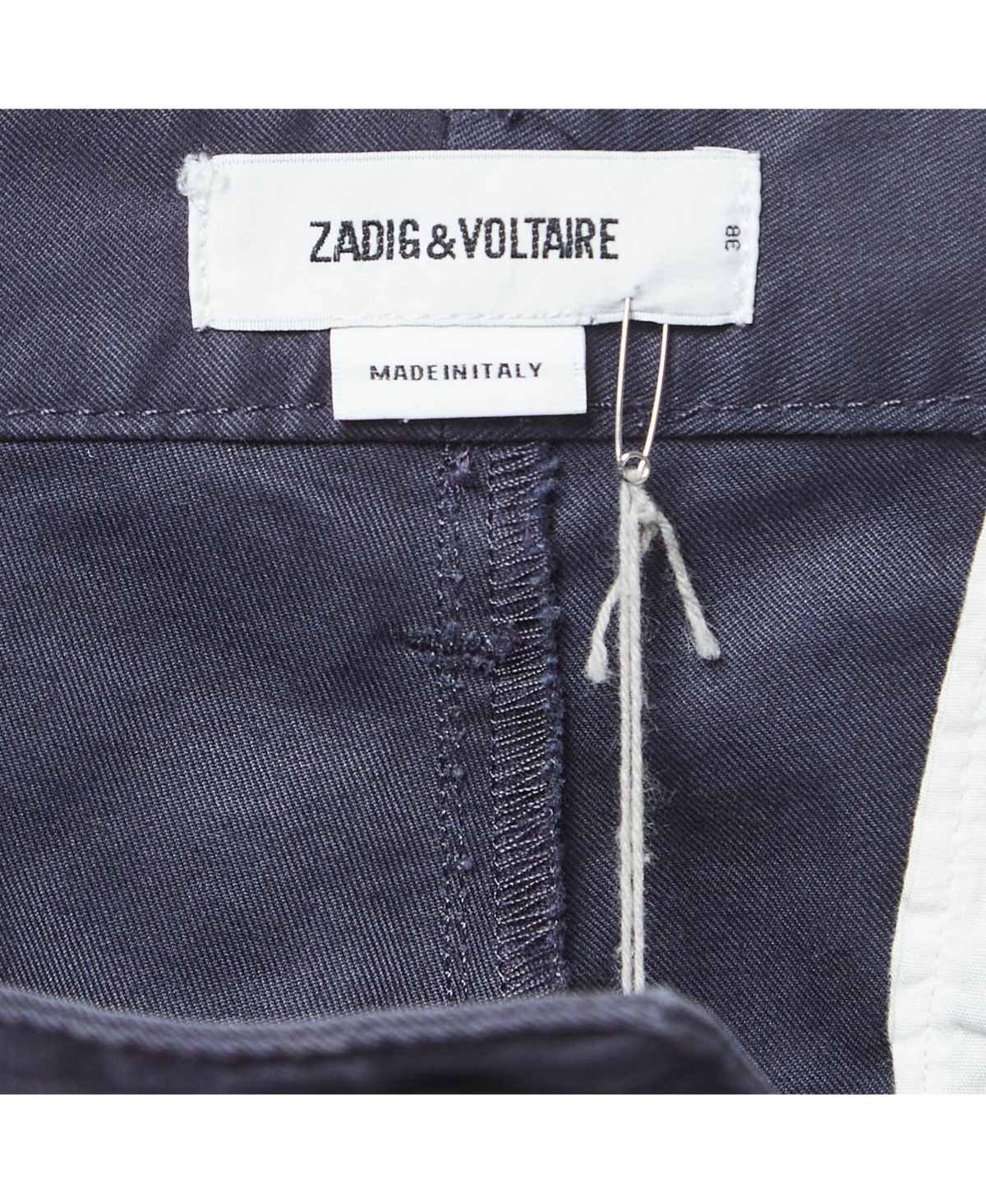 Pre-Owned Zadig & Voltaire Men's Cotton Patrick Chino Trousers