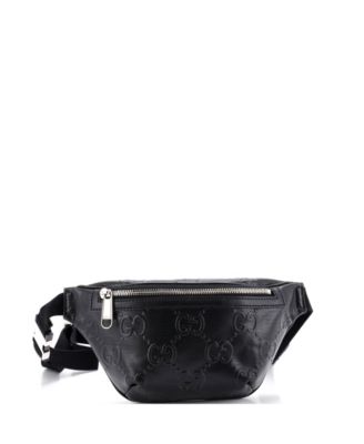 Small Belt Bag GG Embossed Perforated Leather