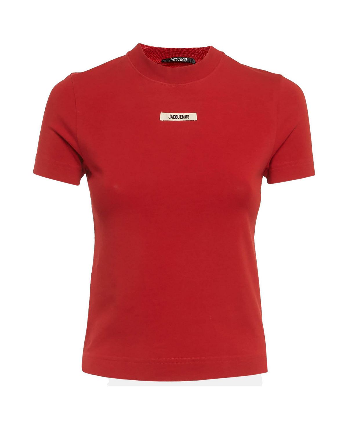 Pre-Owned Jacquemus Women's Logo Applique Jersey T-Shirt view 1 — MAYCSS fashion products