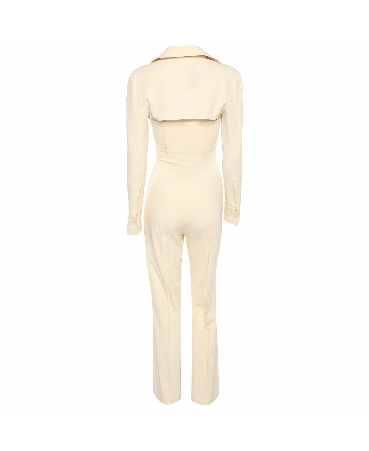 Pre-Owned Jacquemus Women's Gabardine Cut-Out La Montagne Overall view 2 — MAYCSS fashion products